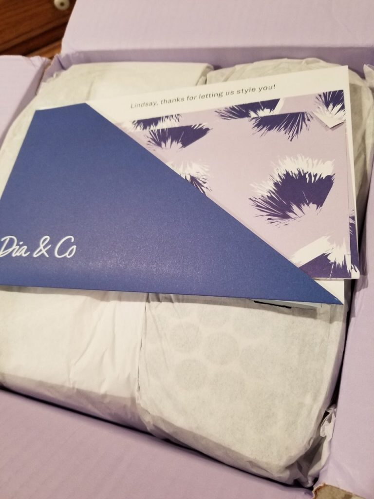 Dia and Co Style Box package